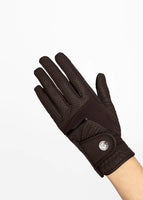 Max Riding Gloves Chocolate