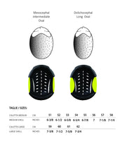 CARBON-HELM E-LIGHT MATT / 3 GREEN INSERTS