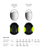 CARBON-HELM E-LIGHT MATT / 3 GREEN INSERTS