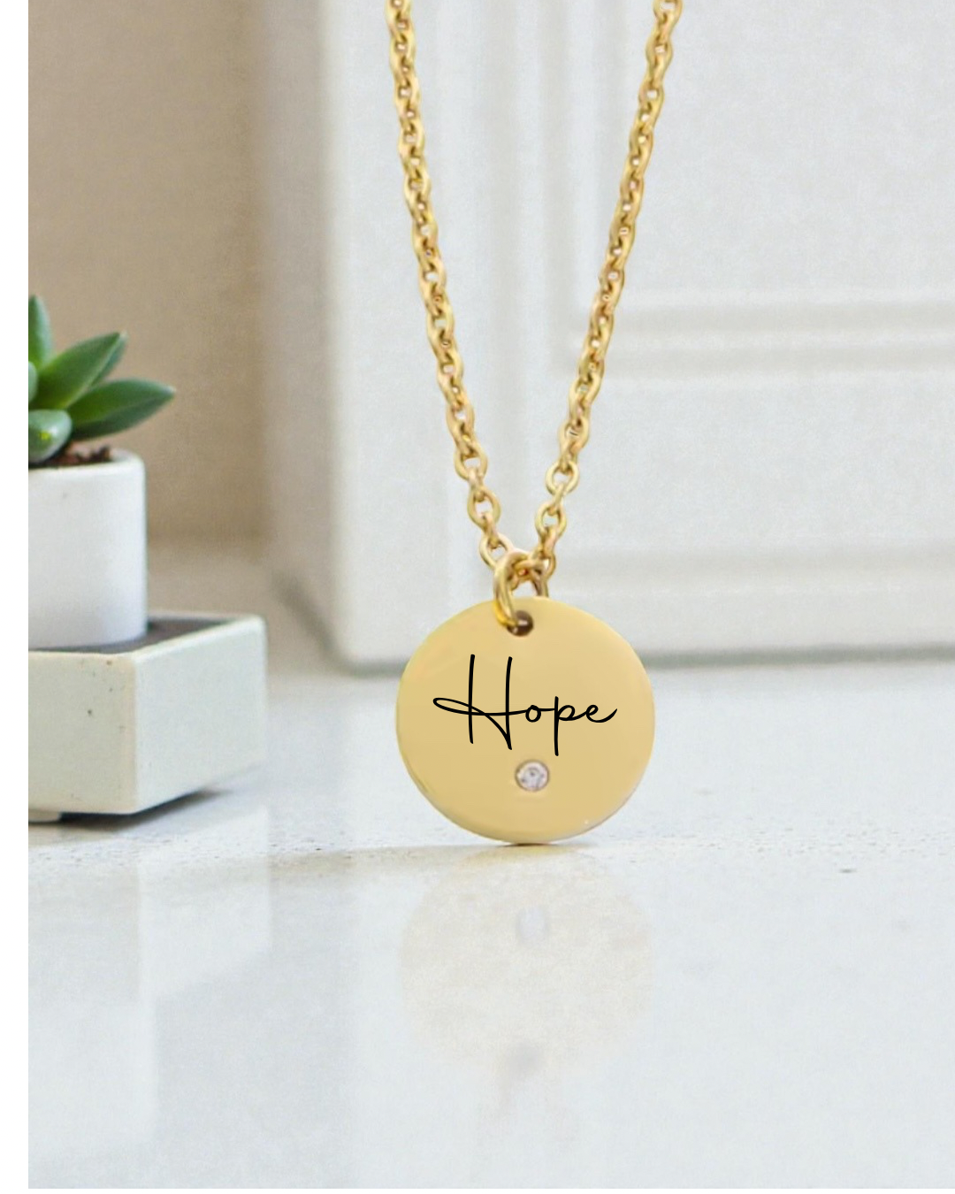 Halskette Diamond Circle