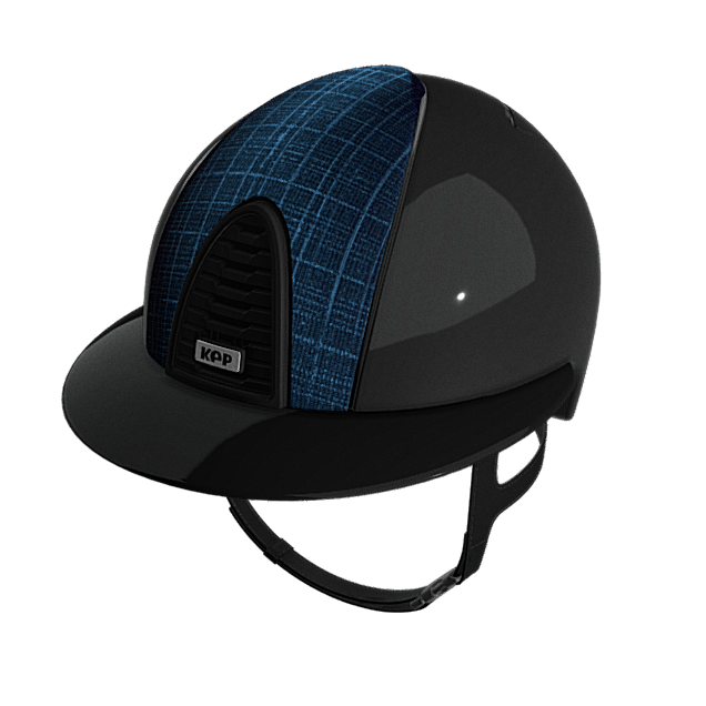 KEP Cromo 2.0 Polo Shine Black Galassia Blue Front