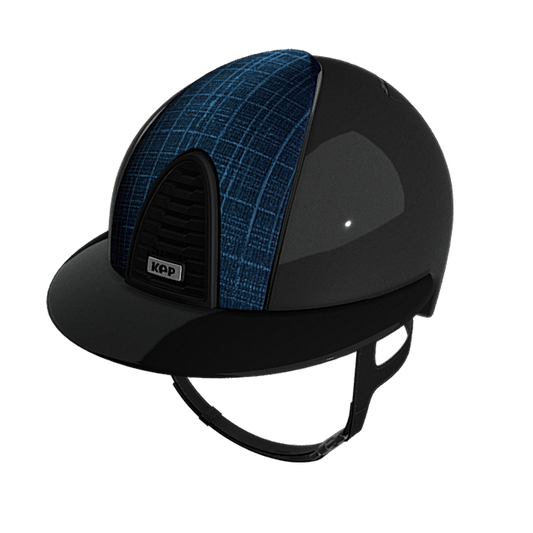 KEP Cromo 2.0 Polo Shine Black Galassia Blue Front