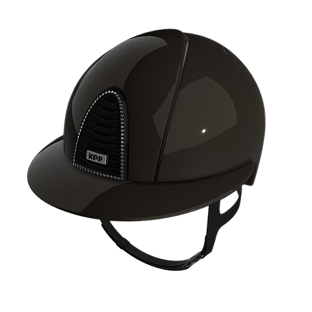 KEP Cromo 2.0 Polo Polish Brown Crystals Silvernight Frame