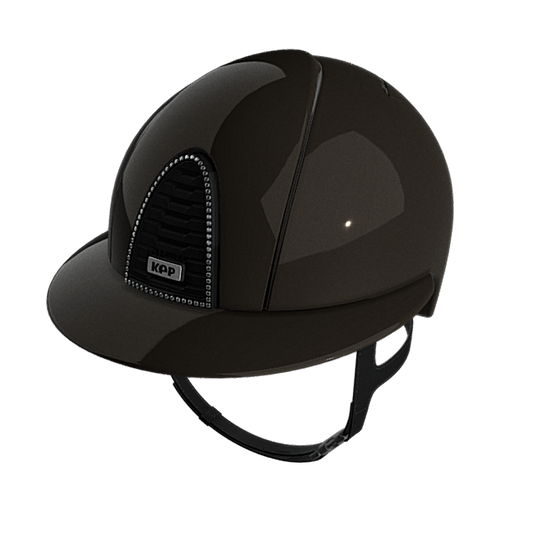 KEP Cromo 2.0 Polo Polish Brown Crystals Silvernight Frame