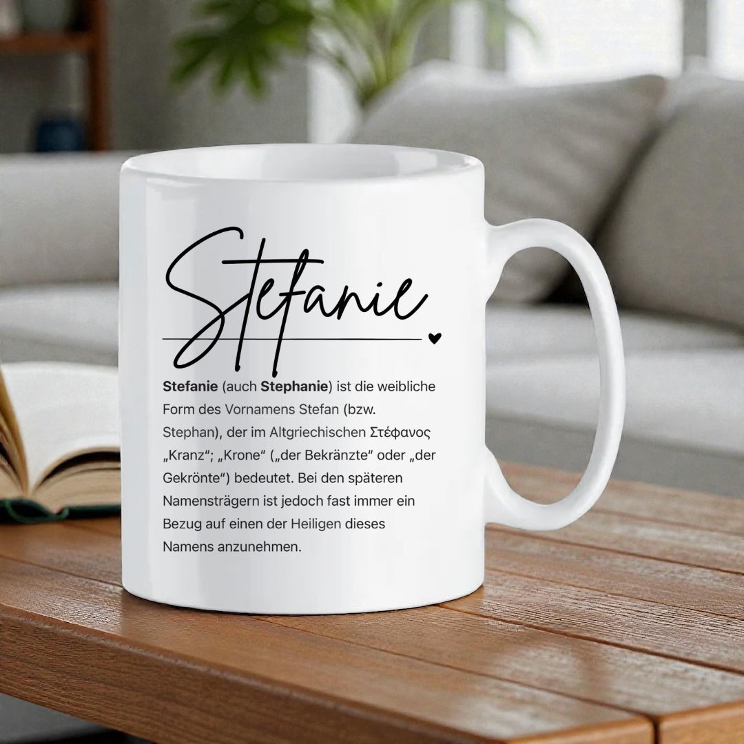 Individuelle Tasse Lexikon