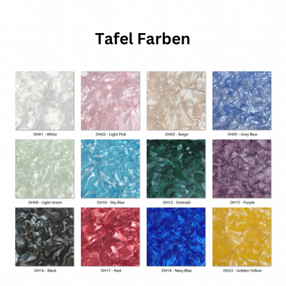 Individuelle Boxentafel Small Pearl