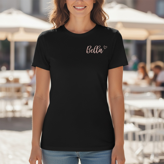 Personalisiertes T-Shirt mit Name & Icon