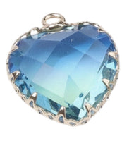 Sunset Heart Charm