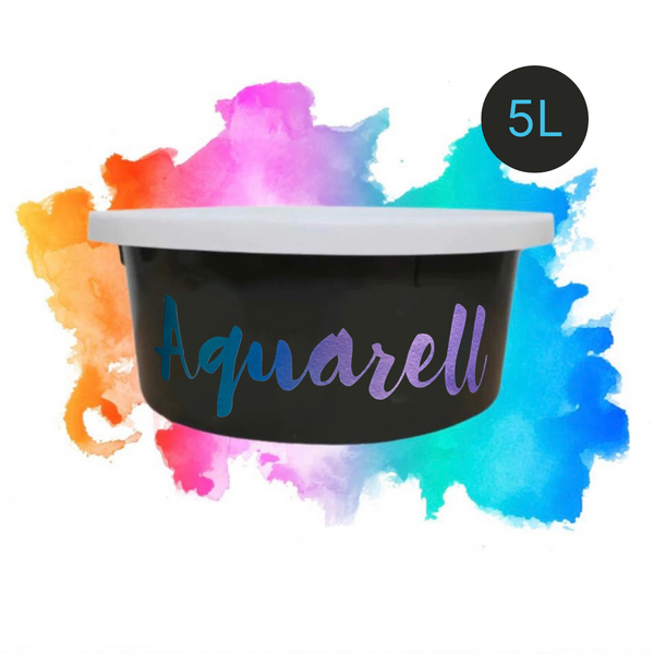 Futterschüssel 5L personalisiert Aquarell
