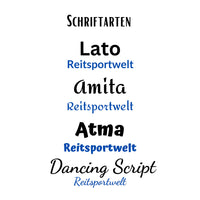 Aluminium Schutzengel Marke individuell graviert