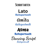 Aluminium Schutzengel Marke individuell graviert