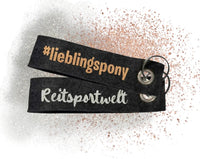 Schlüsselanhänger mit individuellem Text