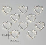 Crystal Heart Charm