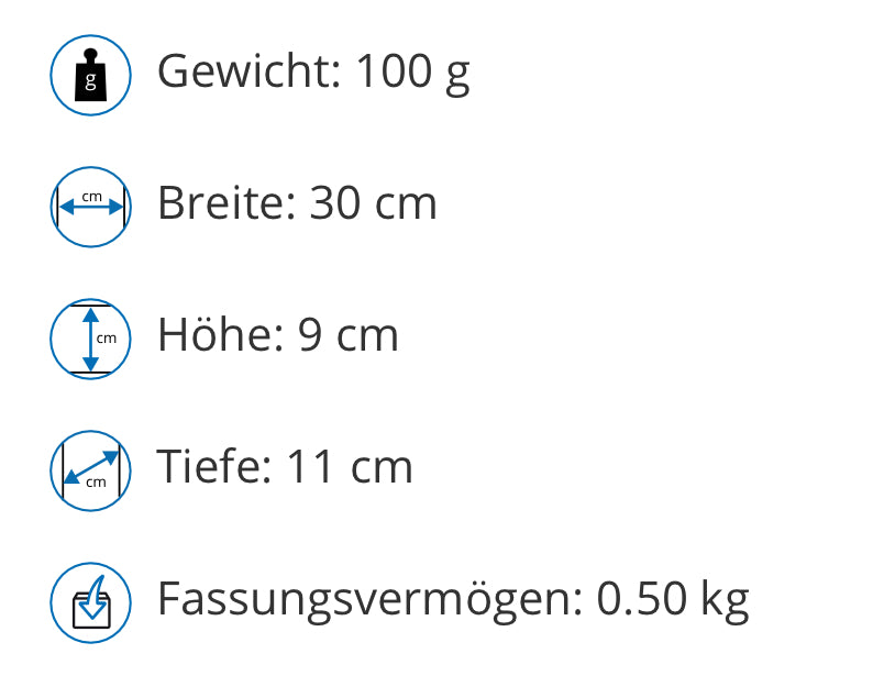 Futterschaufel Pro 500Gramm Schwarz