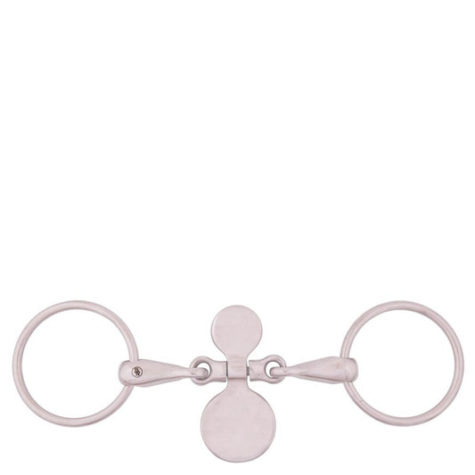 Doppelt gebrochen Löffeltrense 18mm