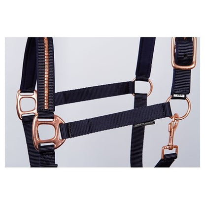 Halfterset Clincher Roségold Next - Reitsportwelt