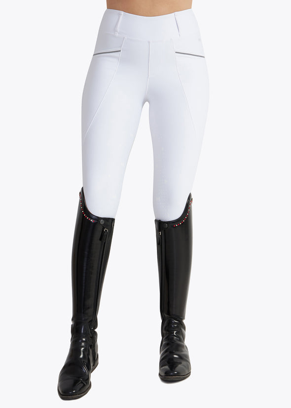 Pro Riding Fullgrip Reitleggins White