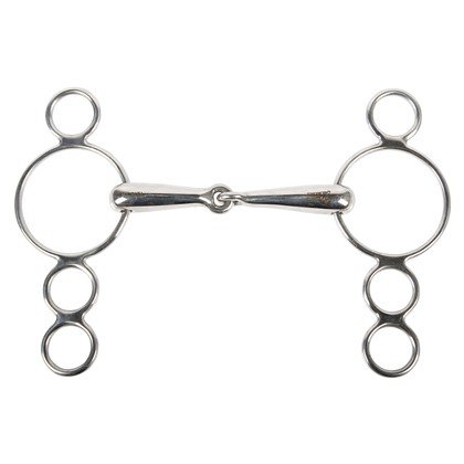 Vierfachringtrense einfach gebrochen - Reitsportwelt