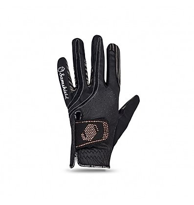 Samshield V-Skin Riding Gloves Roségold Swarovski Black - Reitsportwelt