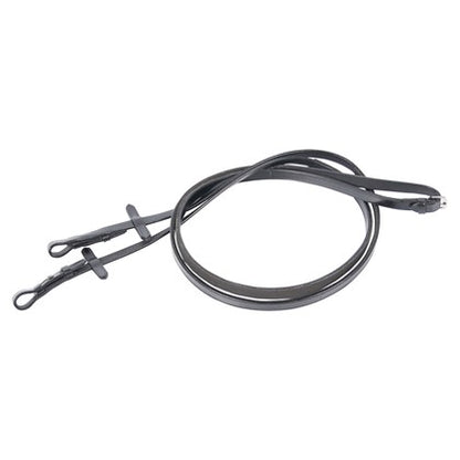 Lederzügel mit Gummi Unterseite