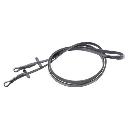 Lederzügel mit Gummi Unterseite