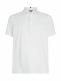 Tommy Hilfiger Herren Kurzarm Turniershirt Optic White