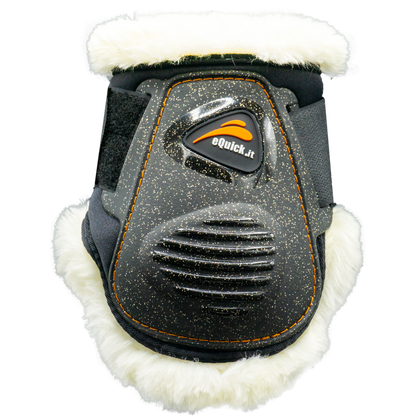 eLight Streichkappen Velcro NoKill Glitzer