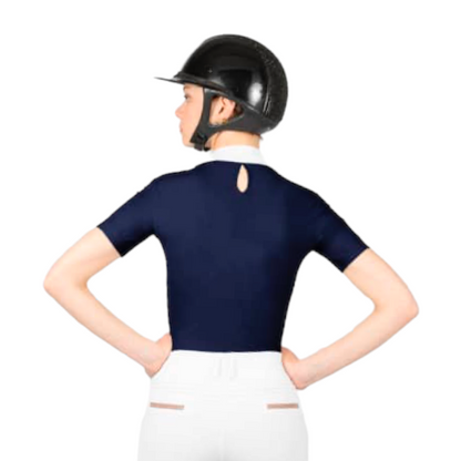 Kurzarm Turniershirt Camille Navy