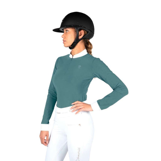 Langarm Turniershirt Louison Steel Grey