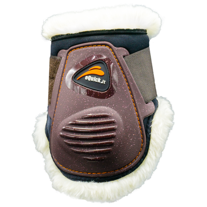 eLight Streichkappen Velcro NoKill Glitzer