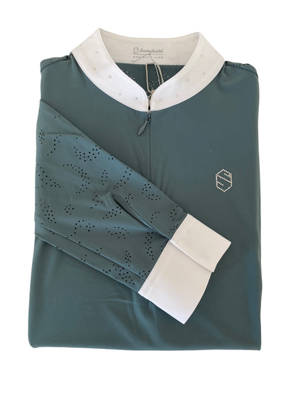 Langarm Turniershirt Louison Steel Grey