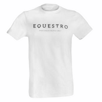 Damen T-Shirt Equestro Weiss