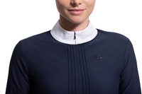 Turniershirt Langarm Camille Navy