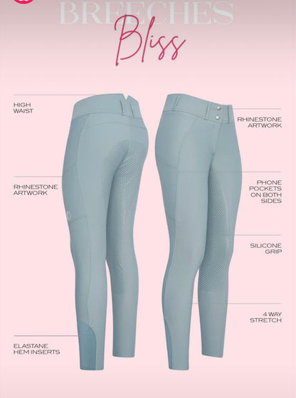 Fullgrip Reithose Bliss Brown