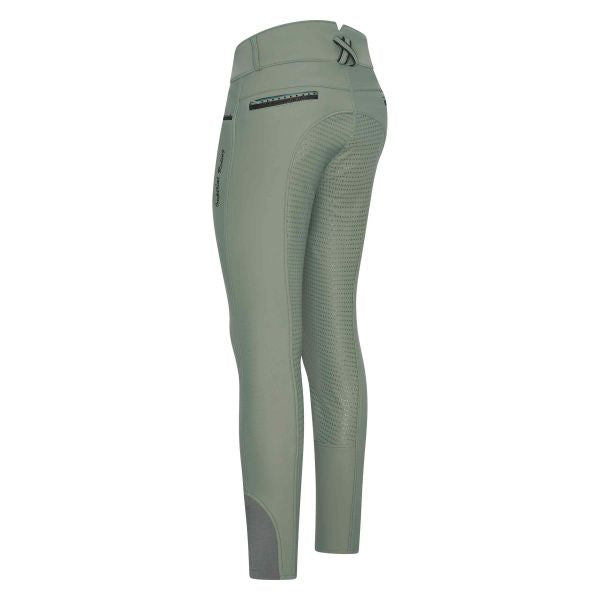 Winter Reithose El Capone Highwaist Dark Sage