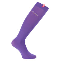 Nylon Reitsocken Mania Royal Purple