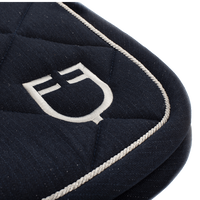 Equestro Schabracke Logo Silber