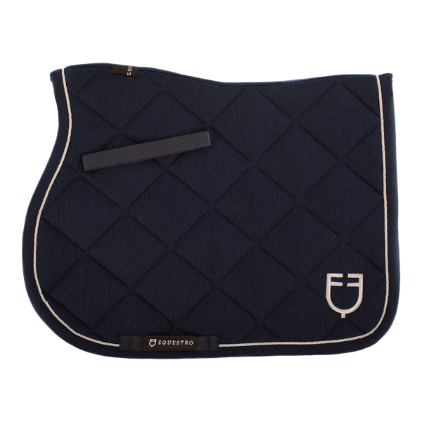 Equestro Schabracke Logo Silber